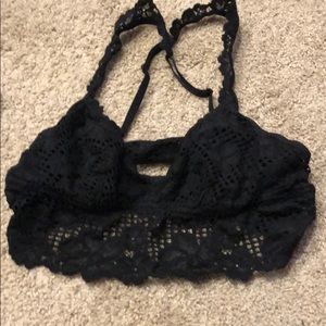 Bandeau & Bralette both black